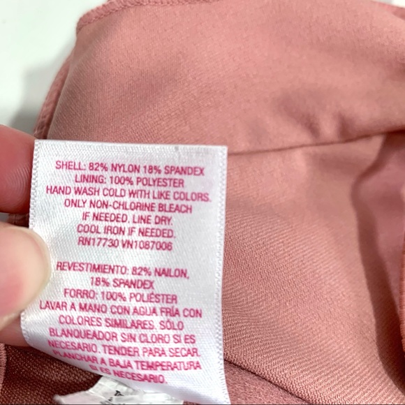 Xhilaration Mauve Ribbed Faux Underwire Bikini Top - Picture 11 of 12